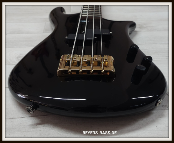 Preview: Spector Euro Artist 50th Anniversary Ian Hill, Solid Black, Signature, Limited Edition, 2nd Hand